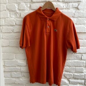 Orange Lacoste polo M
